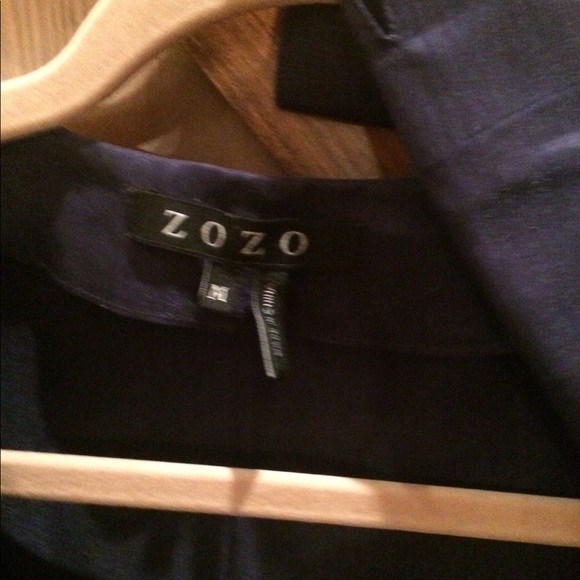 Ladies Zozo Navy Jacket - Picture 2 of 2